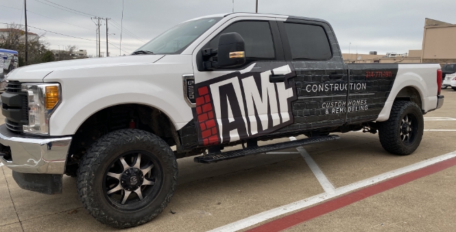 Custom Truck Wrapping Services in Rockwall Texas
