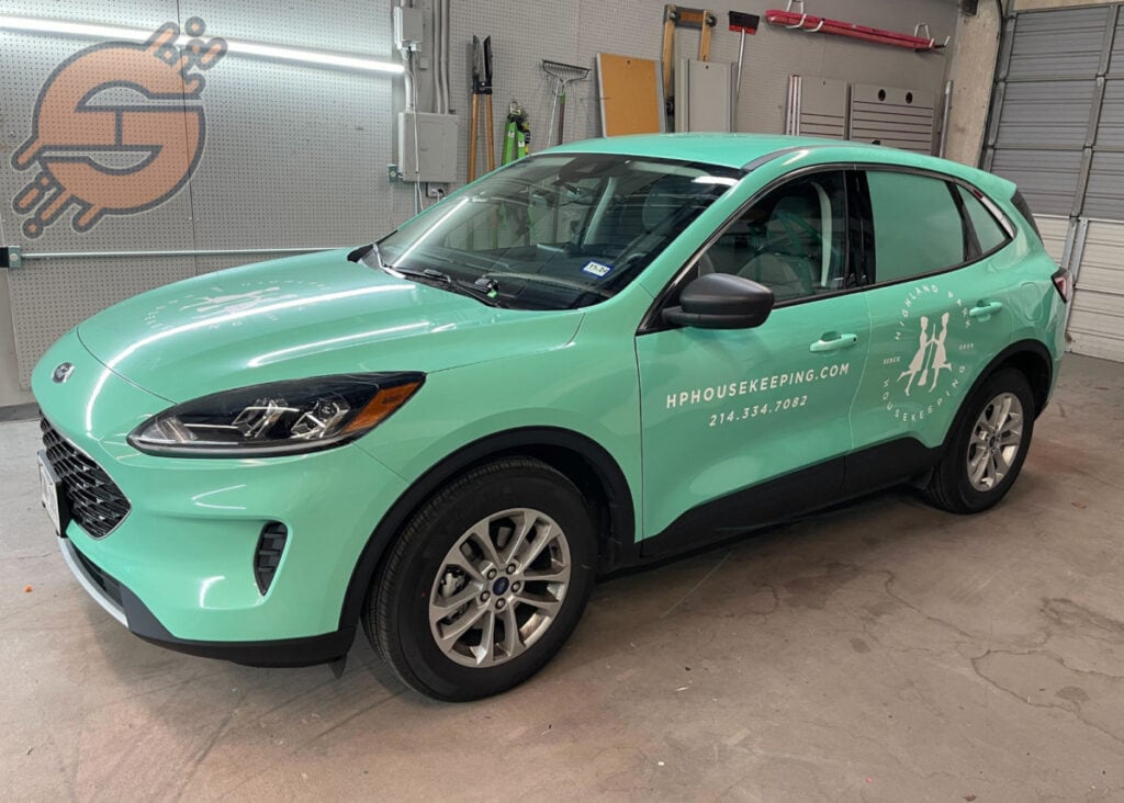 Custom car wrap
