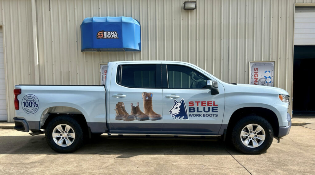 SigmaGrafix Truck Wrap - Houston